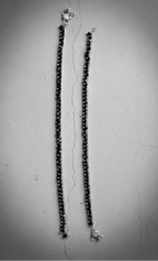 Elegant Silver Beaded Anklet for Daily Wear | [SOOMA] AK00001 - sooma