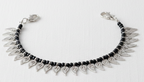 Black Designer Anklet - Sophisticated and Versatile