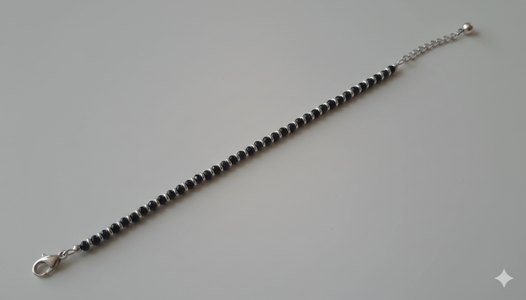 Minimalist Beaded Anklet | Dailywear Office Payal, AK00026