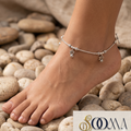 Adjustable Minimal Ankle Bracelet | Office Wear, AK00049