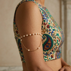 Delicate Pearl Armlet |Elegant Statement Arm Cuff, AL00002