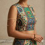 Delicate Pearl Armlet |Elegant Statement Arm Cuff, AL00002
