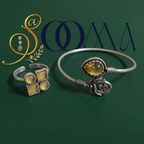 Elegant Anklet and Toe Ring Set in Polished [SOOMA]