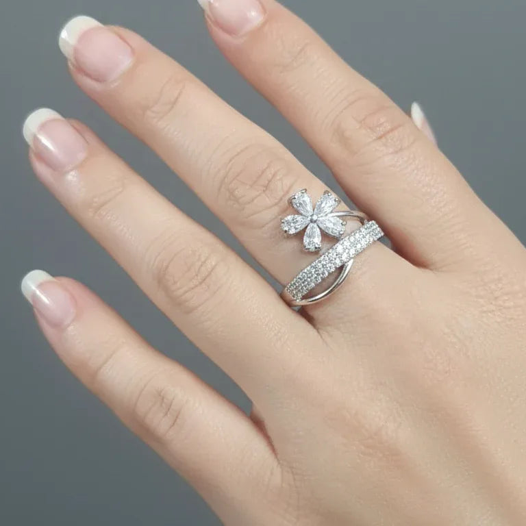 Elegant Statement Ring |Modern Woman Affordable Style Upgrade, RG00011 - sooma