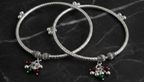 Silver Plated Ankle Kada | Dailywear Office Anklet, AK00007
