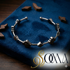 Stone Kada Anklet for Women | Adjustable Foot Cuff, AK00037