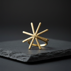 Elegant Star Ring, perfect trending finger ring for versatile Western and Ethnic wear.