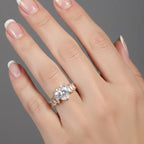 Elegant Heart Rings | Modern Designs for the Contemporary Woman, RG00010 - sooma