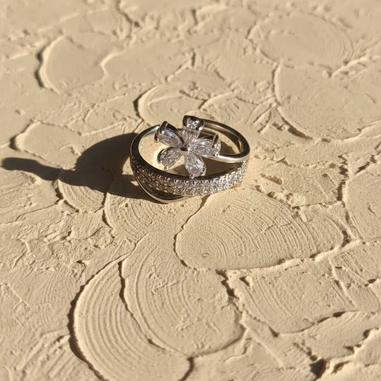 Elegant Statement Ring |Modern Woman Affordable Style Upgrade, RG00011 - sooma