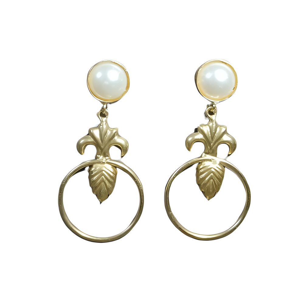 Everyday wear gold earrings